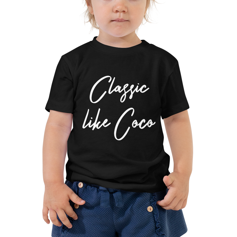 Classic like Coco Toddler Tee - Blondie Jones