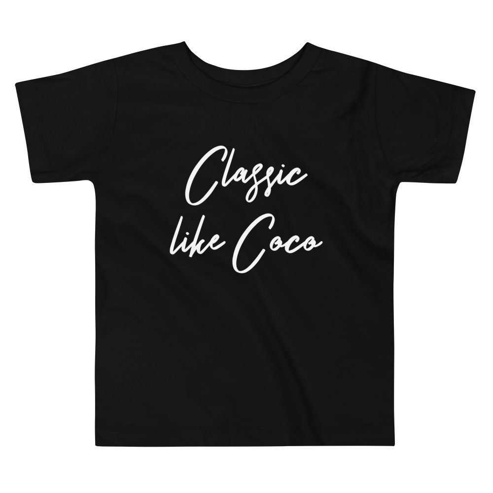 Classic like Coco Toddler Tee - Blondie Jones