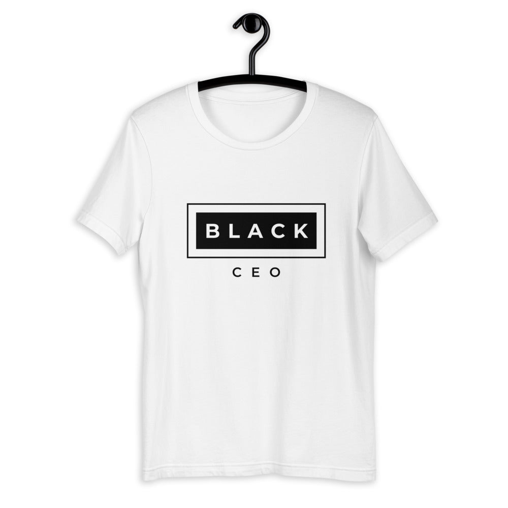 Black CEO Short-Sleeve Unisex T-Shirt