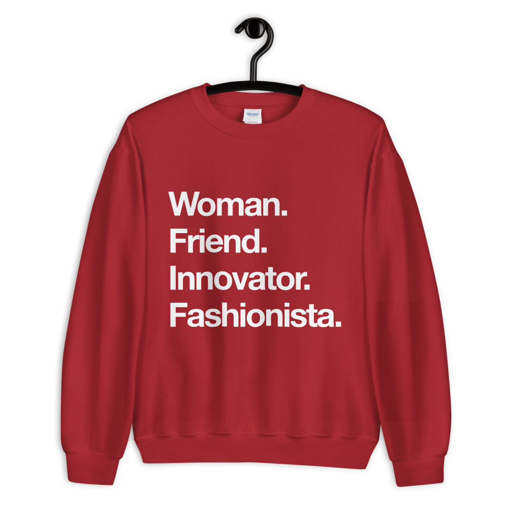 Woman. Friend. Sweatshirt - Blondie Jones