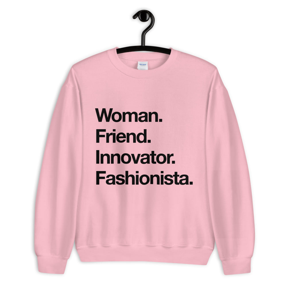 Women. Friend. Sweatshirt - Blondie Jones