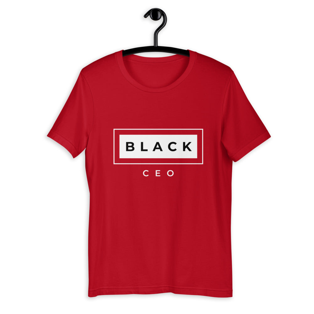 Black CEO Short-Sleeve Unisex T-Shirt