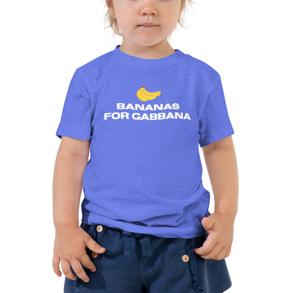 Bananas for Gabbana Toddler Tee - Blondie Jones