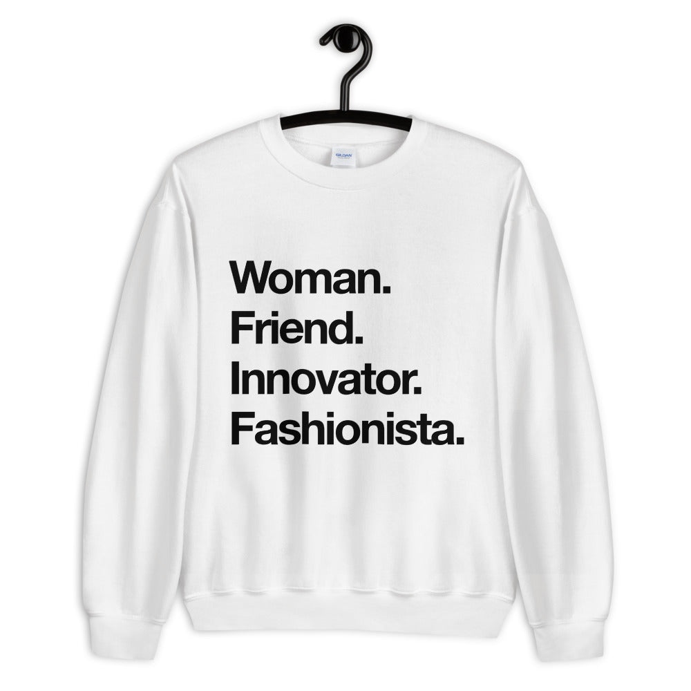 Women. Friend. Sweatshirt - Blondie Jones