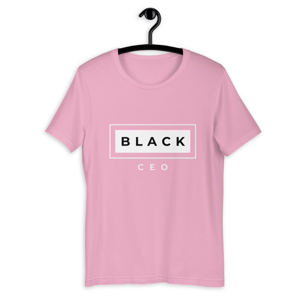 Black CEO Short-Sleeve Unisex T-Shirt